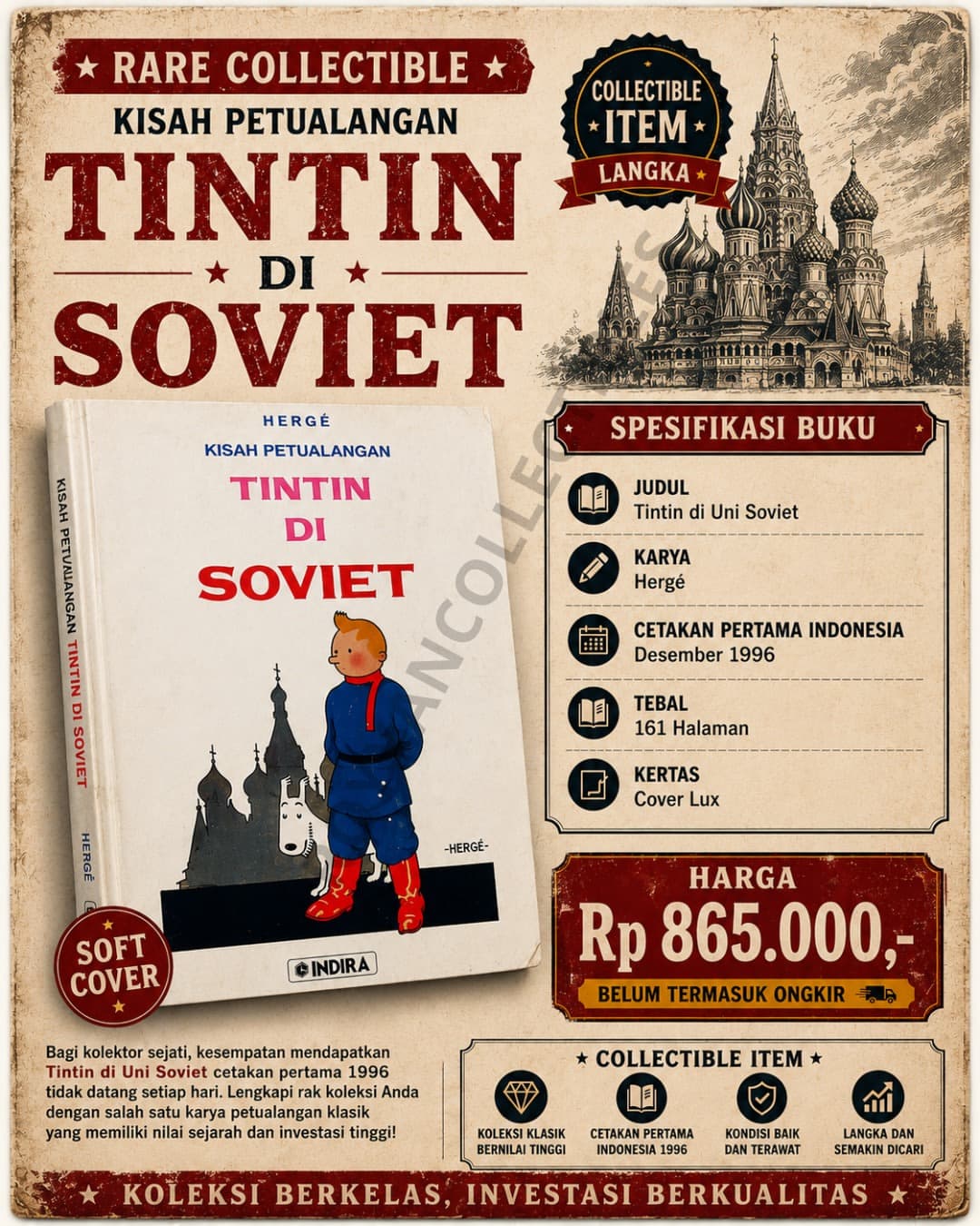 Kisah Petualangan Tintin Di Soviet