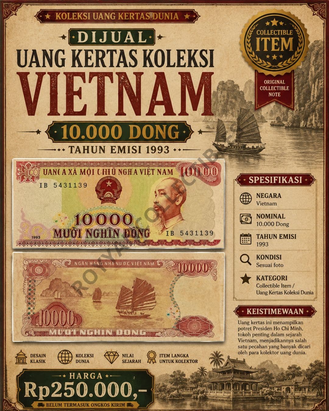10.000 Vietnam Dong